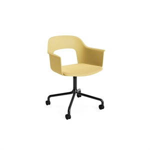 HAY Layout 263 Dining Chair With Armrest & Swivel Relate 431/ Black