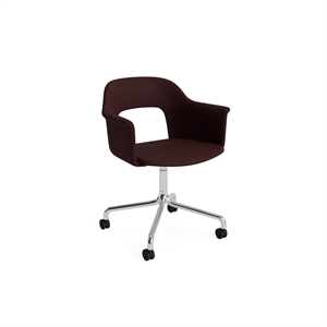 HAY Layout 264 Dining Chair With Armrest & Swivel Vidar 693/ Aluminum