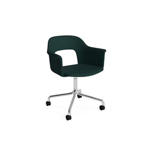 HAY Layout 264 Dining Chair With Armrest & Swivel Autumn 971/ Aluminum