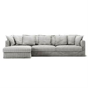 Decotique Le Grand Air 3-Seater Sofa Right-Hand Ash Stripe/Linen