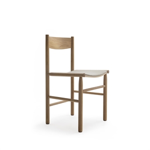 Nikari Linea Collection Akademia Dining Table Chair Lacquered Oak/Steelcut Trio 213
