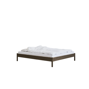 Rye Sleep Alken Bed Frame Without Headboard 180x200 Smoked Oak