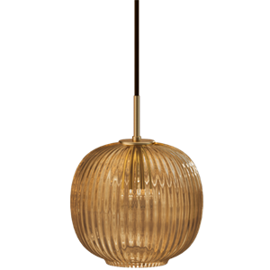 Edgeform Vibra Pendant Ø18 Amber