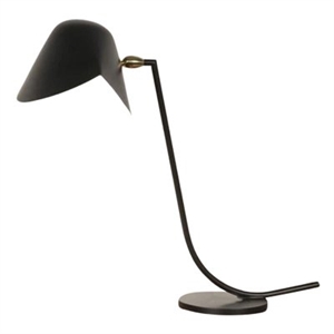 Serge Mouille Antony Desk Lamp Black