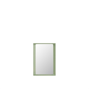 Muuto Arced Mirror 80x55 Light Green