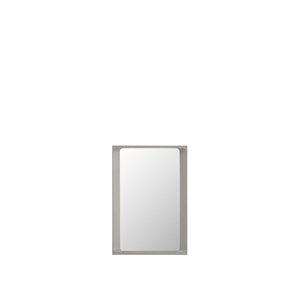 Muuto Arced Mirror 80x55 Light Gray