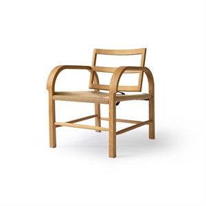 Mazo ARCH Weave Armchair Natural/Oil Oak