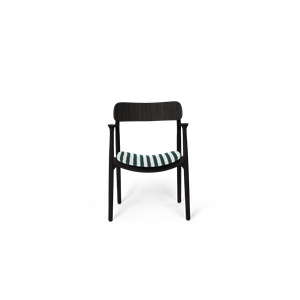 Bent Hansen Asger Dining Chair Vils Stripe 22-100/151 FSC™ MIX/Oak