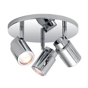 Astro Como Triple Spotlight Round Chrome