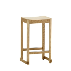 artek Atelier Bar Stool 65 cm Oak