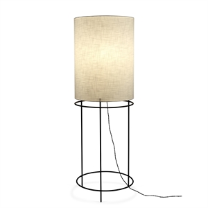 Serax Cylinder 03 Floor Lamp Black/ White