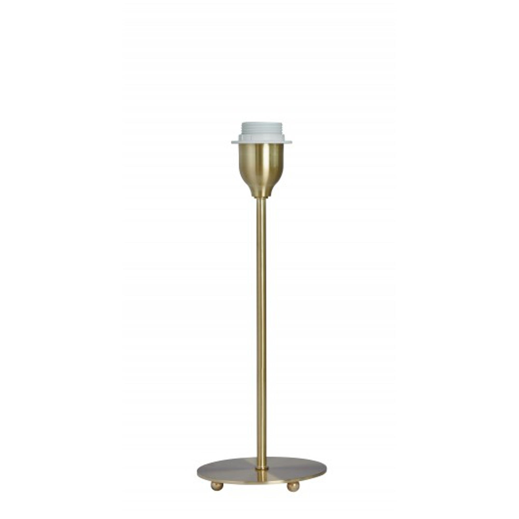 Graypants Wick portable table lamp, brass
