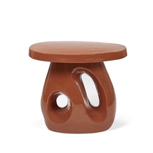Serax Amé 10 Side Table Rust Red