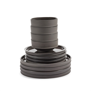 Serax Dune Starter Set Set of 12 Slate Brown