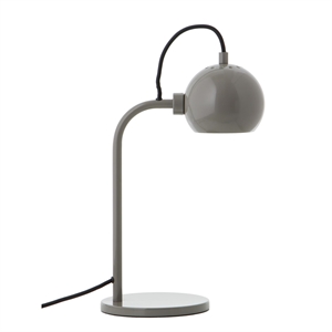 Frandsen Ball Single Table Lamp Warm Gray