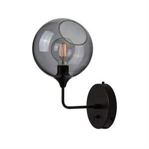 Design by Us Ballroom Wall Lamp Short Smoke