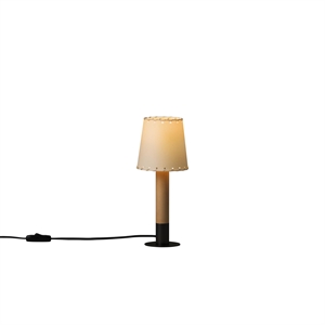 Santa & Cole Basics Minimal Table Lamp Beige/ Birch/ Bronze