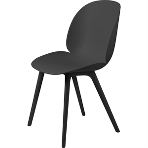 GUBI Beetle Dining Chair Plastic Black