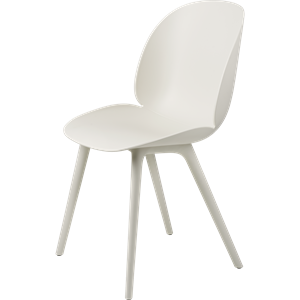 GUBI Beetle Outdoor Dining Table Chair Plastic Alabaster White