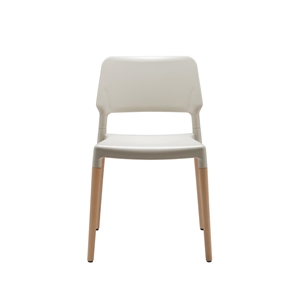 Santa & Cole Belloch Dining Chair White Natural