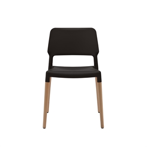 Santa & Cole Belloch Dining Chair Black Natural