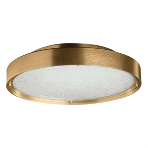 Oluce Berlin 721 Ceiling and Wall Lamp Brass