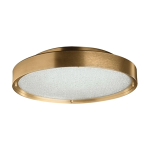 Oluce Berlin 720 Ceiling and Wall Lamp Brass