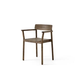 &Tradition Betty TK10 Dining Chair With Armrest Smoked Oak