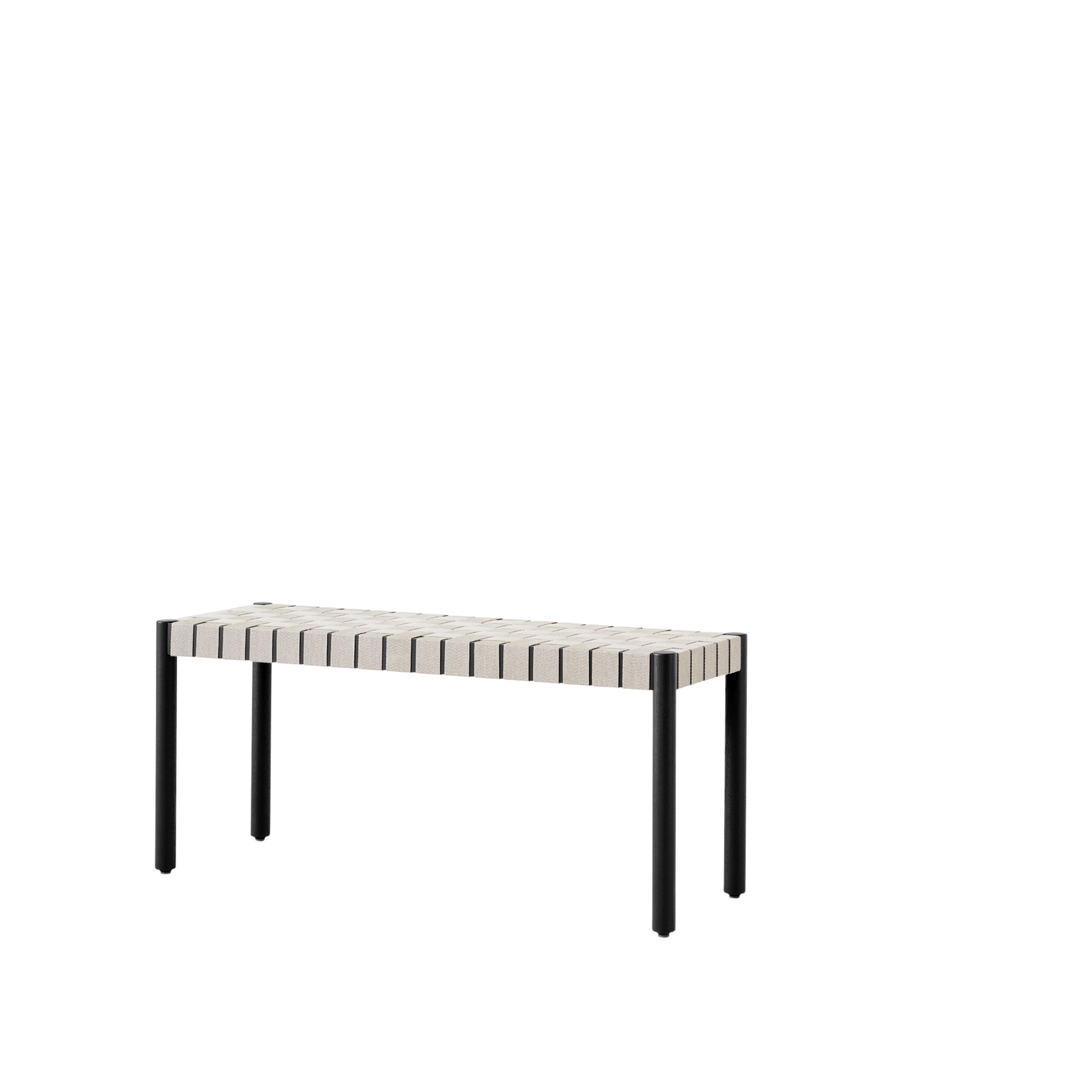 &Tradition Betty TK4 Bench Small Black/ Natural