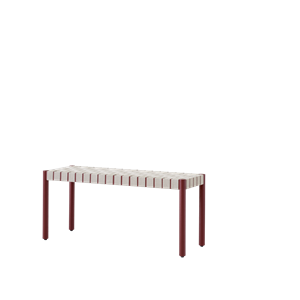 &Tradition Betty TK4 Bench Small Maroon/ Natural