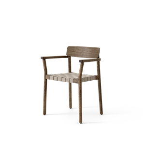 &Tradition Betty TK9 Dining Chair With Armrests Smoked Oak/Natural