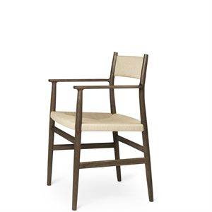 Brdr. Krüger Heritage Dining Chair With Armrests Smoked Oak