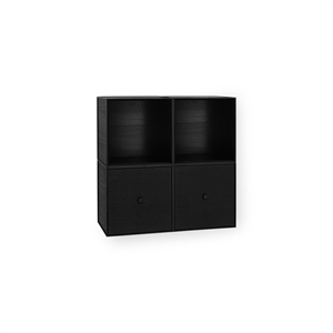Audo Frame Square Bookcase Standard Black
