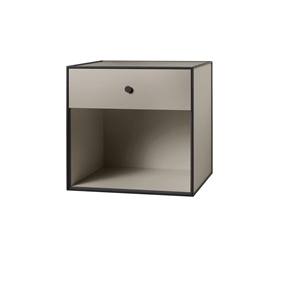Audo Frame 49 With 1 Drawer 42X49X49 Sand