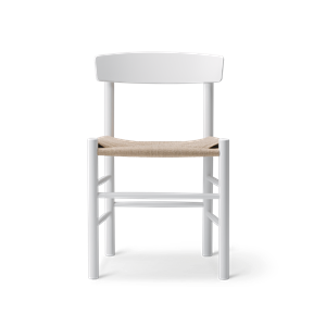 Fredericia Furniture Mogensen J39 Dining Chair White/ Paper Yarn