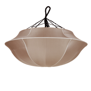 Oi Soi Oi Umbrella Ceiling Light Rosa Brown