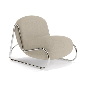 NORR11 Boho Armchair Chrome/Barnum