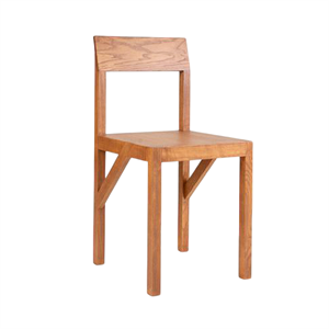 Frama Bracket Dining Chair Warm Brown