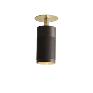 Thorup Copenhagen Cartridge Recessed Ceiling Light Burnished Brass/ Brass