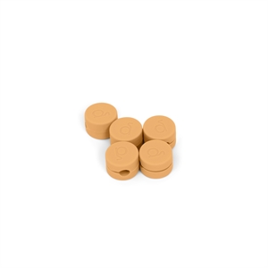 Pedestal Cable Clips Apricot