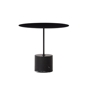 Wendelbo Caliber Side Table Low Black/ Black Marble