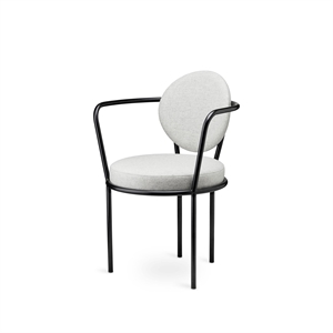 Design By Us Casablanca Dining Table Chair Black/ Gray Quartz