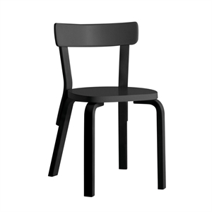 artek 69 Dining Chair Black
