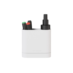 Chat Board Dock Magnetic Pen Holder White