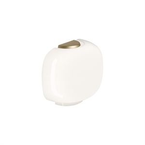 Foscarini Chouchin Bianco 3 Wall Lamp White/ Gold