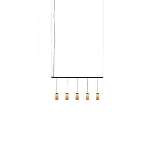 Santa & Cole Cirio Lineal 1 Módulo Pendant White/Porcelain