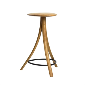 Ro Collection Clover Stool Smoked Oak