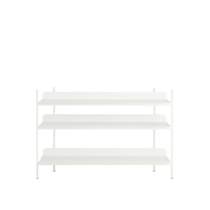 Muuto Compile Shelving System 2 White