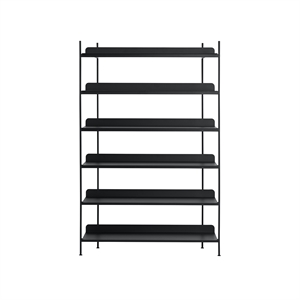 Muuto Compile Shelving System 4 Black