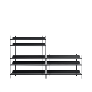 Muuto Compile Shelving System 7 Black